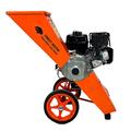 Forest Master FM6DD-MUL Compact 6HP Petrol Wood Chipper Shredder Mulcher - Tackles All Garden Green Waste, Self-Feeds Chips Wood Up to 50mm (2 inches) in Diameter