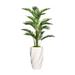 Vintage Home Artificial Faux Real Touch 5.67 Feet Tall Palm Tree With Eco Planter - 68"