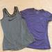 Nike Tops | 2 Nike Dri-Fit Athletic Tops Size Xs | Color: Gray/Purple | Size: Xs