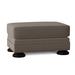 Bernhardt Foster 32" Genuine Leather Rectangle Standard Ottoman in Brown | 17 H x 32 W x 22.5 D in | Wayfair 5371L_202-010