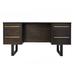 Latitude Run® Bhatia Desk Wood in Black | 31 H x 60 W x 24 D in | Wayfair 3477CA3D0DB8463B8B07864AB722C8D9