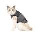 Feiona Pet Clothes Pet Embracing Comfort Clothes Gray