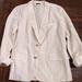 J. Crew Jackets & Coats | J Crew Linen Blazer | Color: Cream | Size: 6