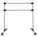 4 Feet Double Ballet Barre Bar with Adjustable Height - 49" x 27.5" x 46" (L x W x H)