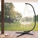 Durable Steel C Hammock Frame Stand for Outdoor Relaxation - 31.5" x 43.3" x 82" / 6.8' (L x W x H)