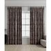 McalisterTextiles Damask Blackout Thermal Rod Pocket Curtain Panels Polyester in Black/Brown | 54 H in | Wayfair U11K19C17I117015