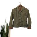 Anthropologie Jackets & Coats | Anthropologie G1 Blazer Army Green | Color: Green | Size: S