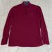 Under Armour Shirts | Men's Long Sleeved 1/4 Zip By Under Armour | Color: Gray/Red | Size: M