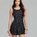 Free People Dresses | Free People Zebra Print Mini Dress. Nwt | Color: Black/Gray | Size: 6