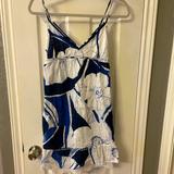 American Eagle Outfitters Dresses | Navy & White Mini Tank Dress | Color: Blue/White | Size: S\M