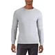 French Connection Luxe Crew-Neck Men's Jumper, Grey Melange Large