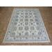 Hand Knotted Ivory Oushak with Wool Oriental Rug (8'11" x 11'7") - 8'11" x 11'7"