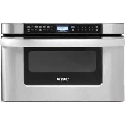 Sharp 24 In. 1000W Insight Pro Microwave Drawer Oven in Stainless Steel