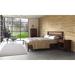 Copeland Furniture Mansfield Solid Wood Platform 3 Piece Bedroom Set Wood in Brown/Red | Queen | Wayfair