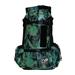 Air 2 Tropical Backpack Dog Carrier, 9" L X 8" W X 15" H, X-Small, Multi-Color / Green