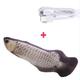 30CM Electronic Pet Cat Toys Fish Toys USB Charging Simulation Dog Cat Chewing Toys For Pet Playing Biting Supplies Dropshiping