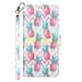 Bemz Clutch Pocket Series Wallet Case for Samsung Galaxy A52 5G with Key Tool - Cool Pineapples