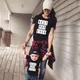 T-shirt manches courtes mère et enfant 1 pièce assressentimère et enfant