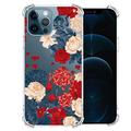 Kompatibel mit iPhone 12 Pro Max Hülle Blume - TPU Bumper Slim Flower Soft Rubber Shockproof Clear Cover Mädchen & Frauen Fashion Design Anti Kollision Silikon Handyhülle mit iPhone 12 Pro Max-24