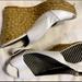 Jessica Simpson Shoes | Jessica Simpson White Leather Woven Platform Wedge | Color: White | Size: 8.5