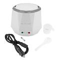 Mini Rice Cooker 12V 100W 1.3 L Car Rice Cooker, Electric For Rice Portable Multifunctional Rice Cooker Food Steamer for Car (White)