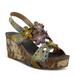 LARTISTE PEARLBABE Sandals Olive Multi