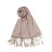 Shiny Sparkling Shawl Wrap Scarf with Tassel for Women Men