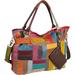 Amerileather Rainbow Mazy Tote Bag