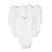 Child of Mine by Carter's Baby Boy or Girl Gender Neutral Long Sleeve Bodysuits, 3-Pack