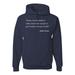 Get in Good Trouble John Lewis Quote Mens Political Hooded Sweatshirt Graphic Hoodie, Navy, X-Large
