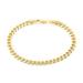Shop LC Yellow Gold Plated 925 Sterling Silver Bracelet Women Jewelry