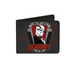 DC Comics Suicide Squad Bi-Fold Wallet Deadshot I Am The Light The Way Badge Pose