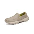 LUXUR Mens Loafers Walking Shoes Work Sneakers Athletic Moccasins Casual