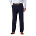 Big & Tall Haggar Premium Classic-Fit Stretch Pleated Dress Pants Navy