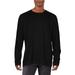 J Brand Mens Cashmere Ribbed Trim Pullover Sweater
