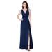 Ever-Pretty Womens Sleeveless Glitter Special Occasion Holiday Party Dresses for Women 07505 Navy Blue US10