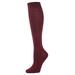 MeMoi Solid Knit Knee High Socks One Size / Tawny Port