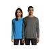 Hanes Men'S Comfortwash Garment Dyed Long Sleeve T-Shirt COLOR Coral Craze SIZE X LARGE