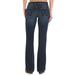 wrangler womens retro sadie low rise stretch boot cut jean, dark blue, 7x32