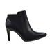 Clarks Laina Violet Women's Ankle Boots Black Leather Shoes 26139487