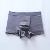 VINNED Breathable Men Underwear Soft Boxers Cotton Boxer Men Solid Color Boxer Shorts Plus Size Boxers Mens Underwear