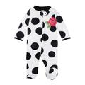 Lamaze Organic Baby Baby Boys & Toddler Boys Organic Cotton Sleep 'N Play Footed Pajamas, 2-Piece PJ Set (NB-9M)