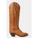 Polo Ralph Lauren/Lucchese Women's Honey Kiera Leather Cowboy Boot, 7.5B