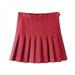 Hazel Tech-Pleated Skirts High Waist Ball Pleated Skirts Spring Skirt Women Harajuku Skirts Solid A-line Sailor Skirt Plus Size