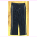 Lauren Ralph Lauren Women Cotton Velour Pant Mid rise, Navy Size M