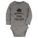 Tstars Boys Unisex Yoga Gifts Yoga Shirts Baby Yoga Mommy's Yoga Partner Mom and Baby Funny Humor Yoga Mom Yoga Tops Yoga Lovers Baby Long Sleeve Bodysuit