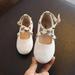 ZEROFEEL New Children Baby Girls Shoes Infant Baby Girls Wild Dance Performance Single Princess Rivet Fashion Casual Shoes