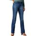 Lee Womens Flex Motion Solid Boot Cut Jeans