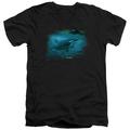 Wildlife - Pursuit Thru The Kelp Orca - Slim Fit V Neck Shirt - XX-Large