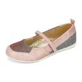 Dream Pairs Girls Mary Jane Flats Shoes Comfort School Casual Shoes Slip On Flat Shoes For Kids SASA-2 PINK Size 2